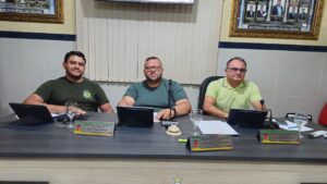 Câmara Municipal de Tacima realiza 31ª Sessão Ordinária com presença de todos os vereadores.